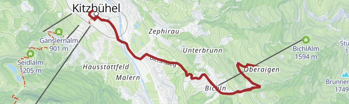 Route map: CR4 | Flat White | Rosi’s Sonnbergstuben